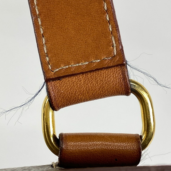 Celine Macadam Pattern All Over Handbag Brown - Picture 3 of 4